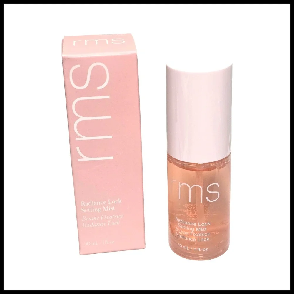 RMS Beauty Radiance Lock Setting Mist 30mL 1oz Hydrating Radiant Finish Spray N
